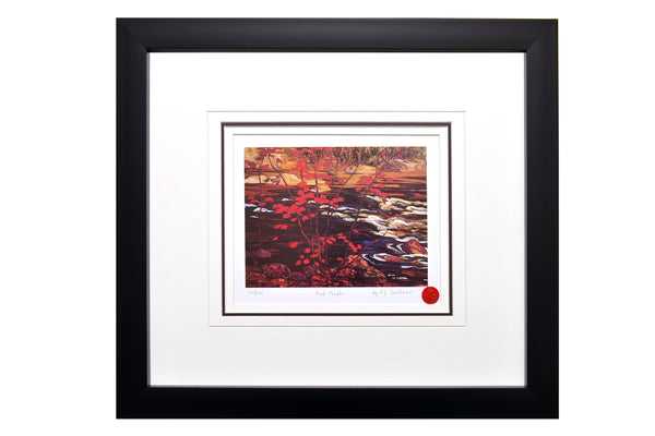 Group of Seven A.Y Jackson "Red Maple" Framed Limited Edition