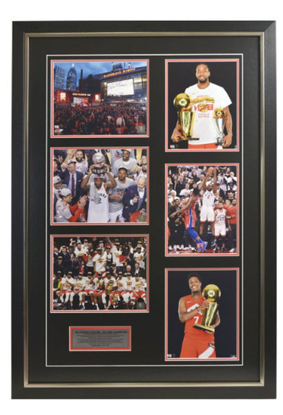 Toronto Raptors NBA Champions 6 Framed Licensed Photos WTN-18