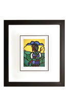 Norval Morrisseau "Ansestral Spirit" Framed Limited Edition