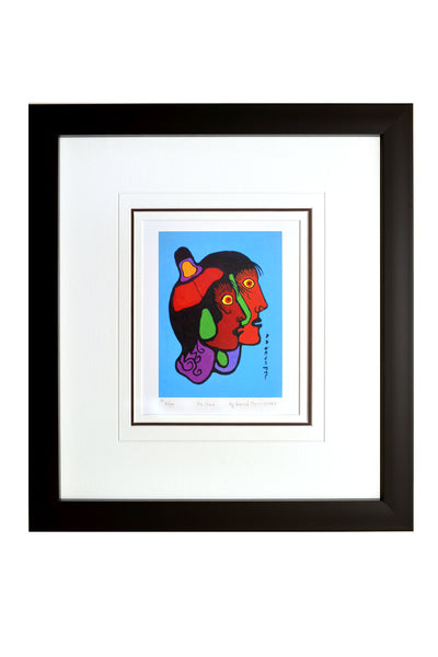 Norval Morrisseau "As One" Framed Limited Edition
