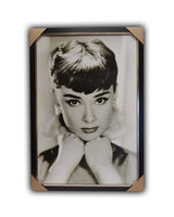 Audrey Hepburn "SEPIA" Framed Licensed Print 27x39
