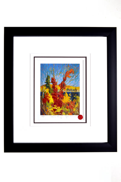 Group of Seven Tom Thomson "Autum Foliage" Framed Limited Edition
