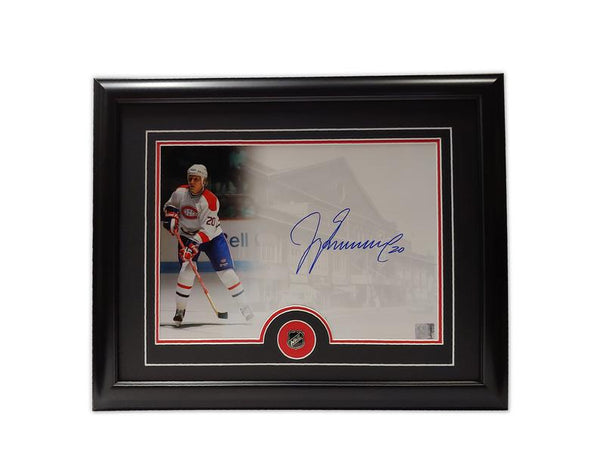 Jyrki Lumme Montreal Candiens 19.5 x 16.5 Framed Autographed Photo