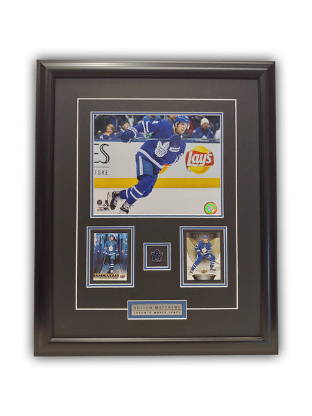 Auston Matthews 23x19 Framed Limited Edition Super Fan Collector Series