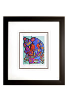 Norval Morrisseau "Mother and Child" Framed Limited Edition