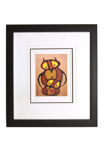 Norval Morrisseau "Owls" Framed Limited Edition