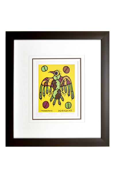 Norval Morrisseau "Thunderbird" Framed Limited Edition