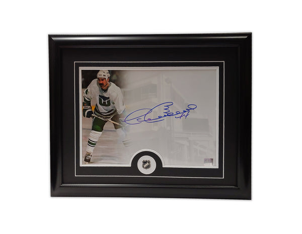 Dave Babych Hartford Whalers 19.5x16.5 Framed Autographed Print