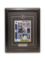 Dak Prescott - Dallas Cowboys 19' x 23' - Framed Print