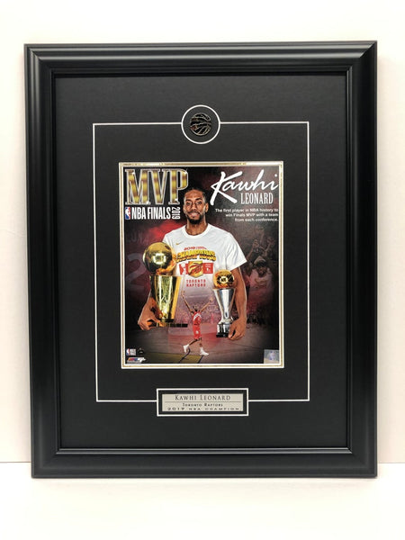 Toronto Raptors Kawhi Leonard “MVP” Framed 8x10 Licensed Photo WTN-16