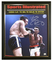 George Chuvalo Autographed Framed Canvas with Certificate of Authenticity