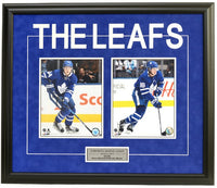 Toronto Maple Leafs Auston Matthews & Mitch Marner Double Framed 8x10 Licensed Photos -