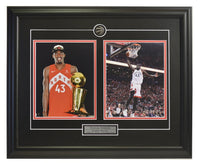 Pascal Siakam Trophies & Action Shot Two Framed 8x10 Licensed Photos WTN-14