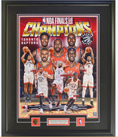 Toronto Raptors NBA Championship Collage Framed Licensed 16x20 Photo WTN-21