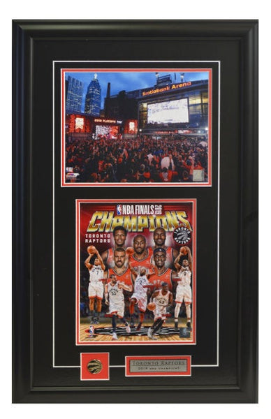 Toronto Raptors Team Collage & Jurassic Park 2 Framed Licensed 8x10 Photos WTN-9
