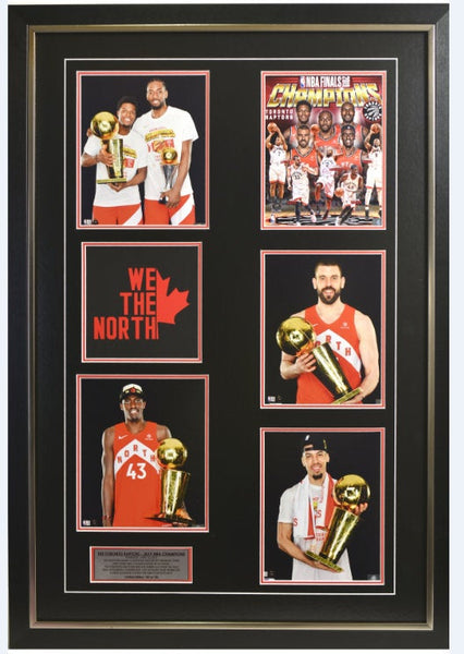 Toronto Raptors Starting Line-Up Framed 8x10 6 Framed Licensed Photos WTN-17