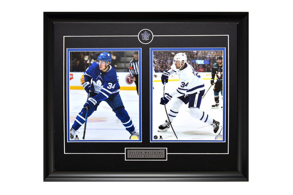 Toronto Maple Leafs Auston Matthews Action Shots Two Framed 8x10 Licensed Photos