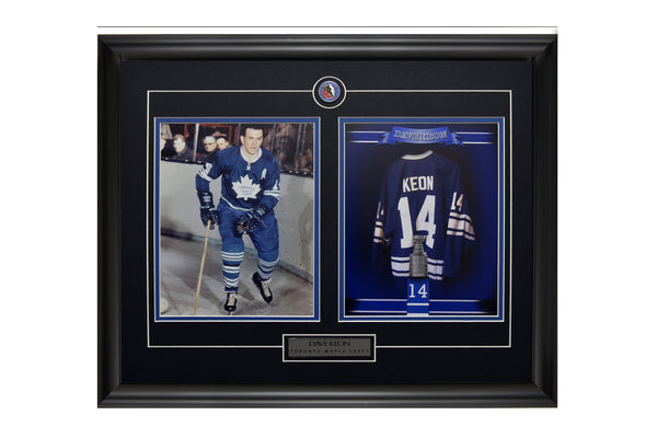 Toronto Maple Leafs Dave Keon Action & Tribute Two Framed 8x10 Licensed Photos