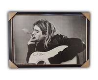 Kurt Cobain "SMOKING " Framed Licensed Print