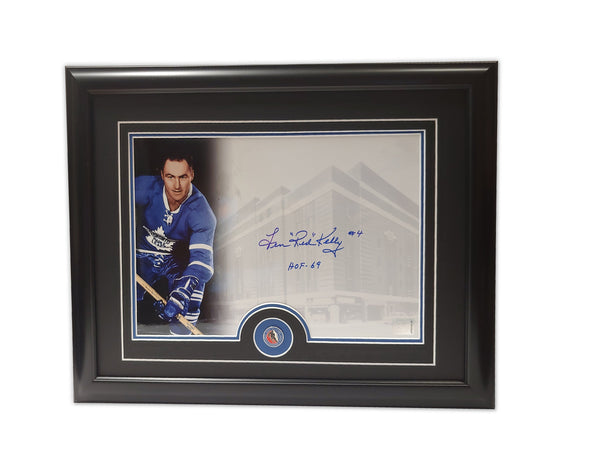 Len "Red" Kelly Toronto Maple Leafs 19.5x16.5 Framed Autographed Print