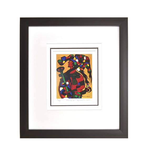 Norval Morrisseau "Shawman Two" Framed Limited Edition