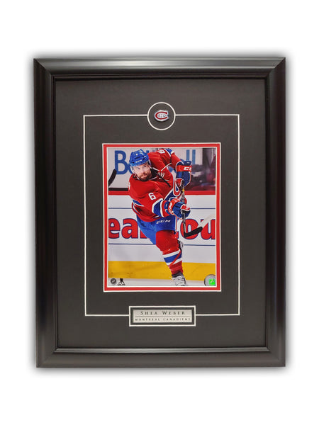 Shea Weber Montreal Canadiens 19' x 23' Framed Licensed Print