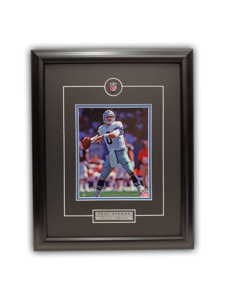 Troy Aikman - Dallas Cowboys 19x23 - Licensed Framed Print